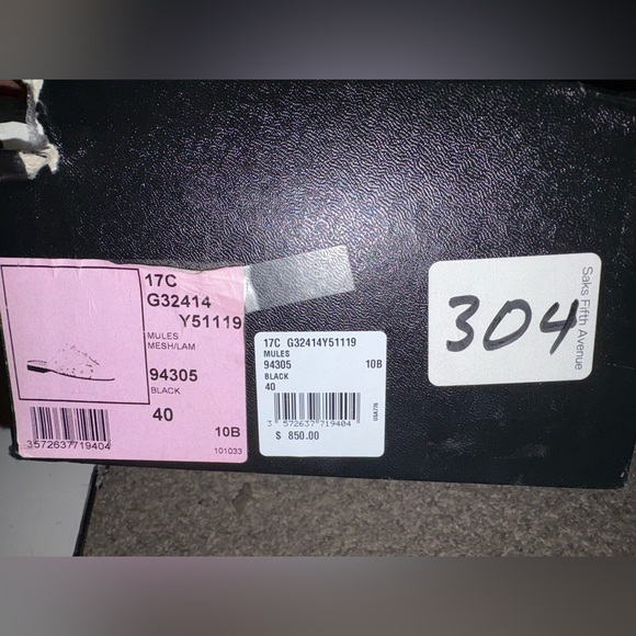 CHANEL Flower Sheer Black Leather flats/slippers/mules CC Logo - Picture 10 of 12